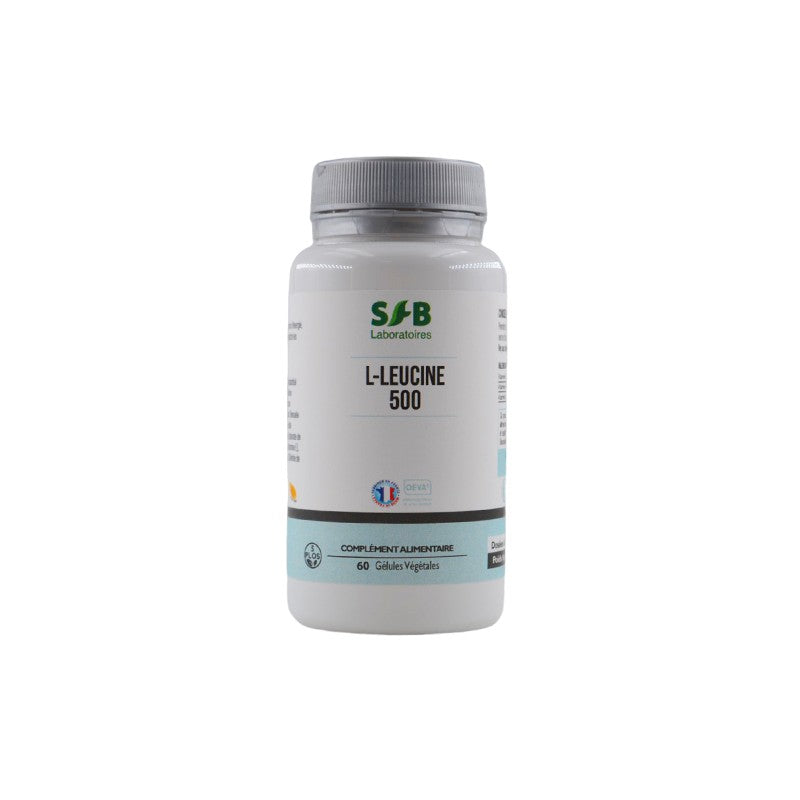 L-Leucine 500 - 60 gélules - SFB Laboratoires