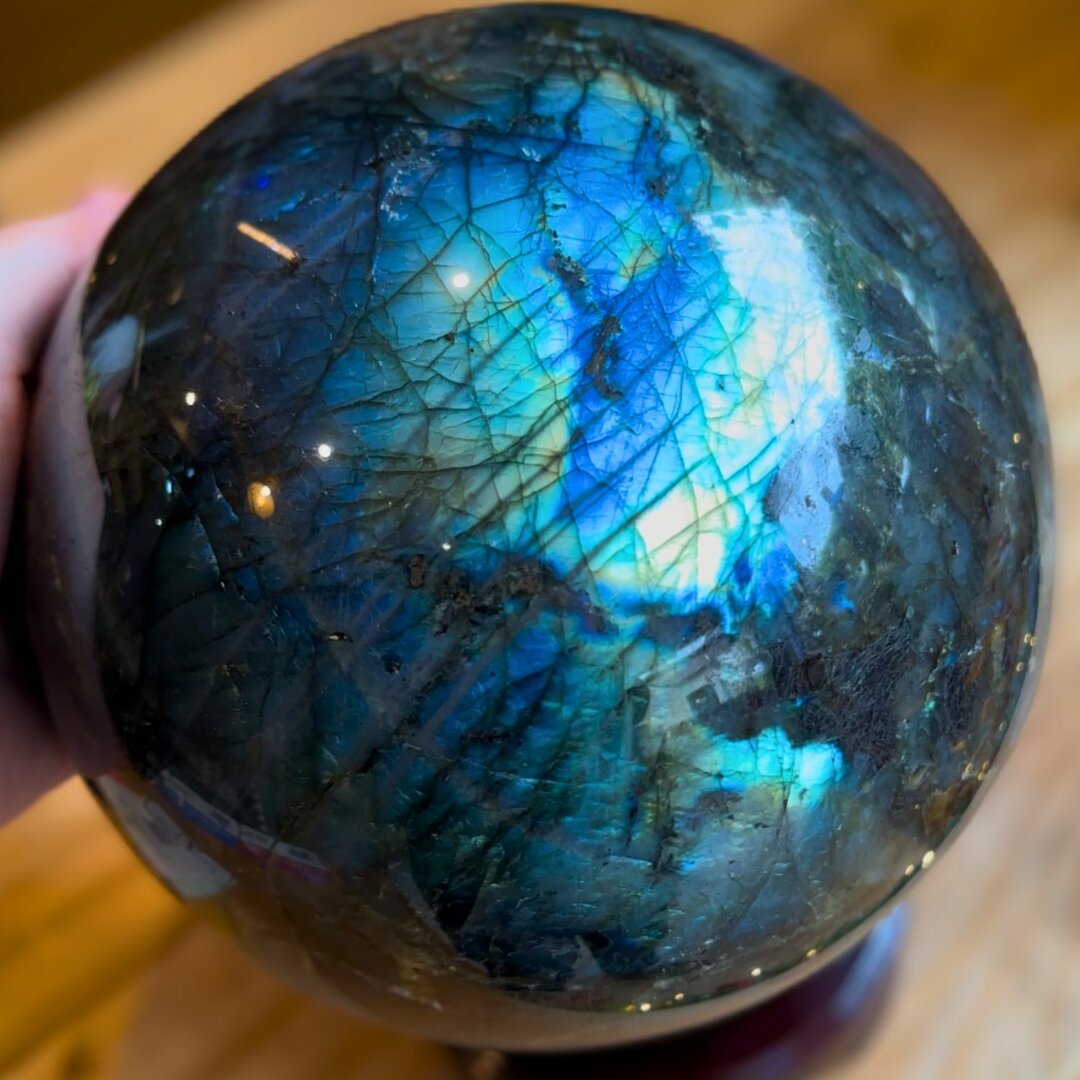 Sphère Labradorite AA - 21cm - 12kg
