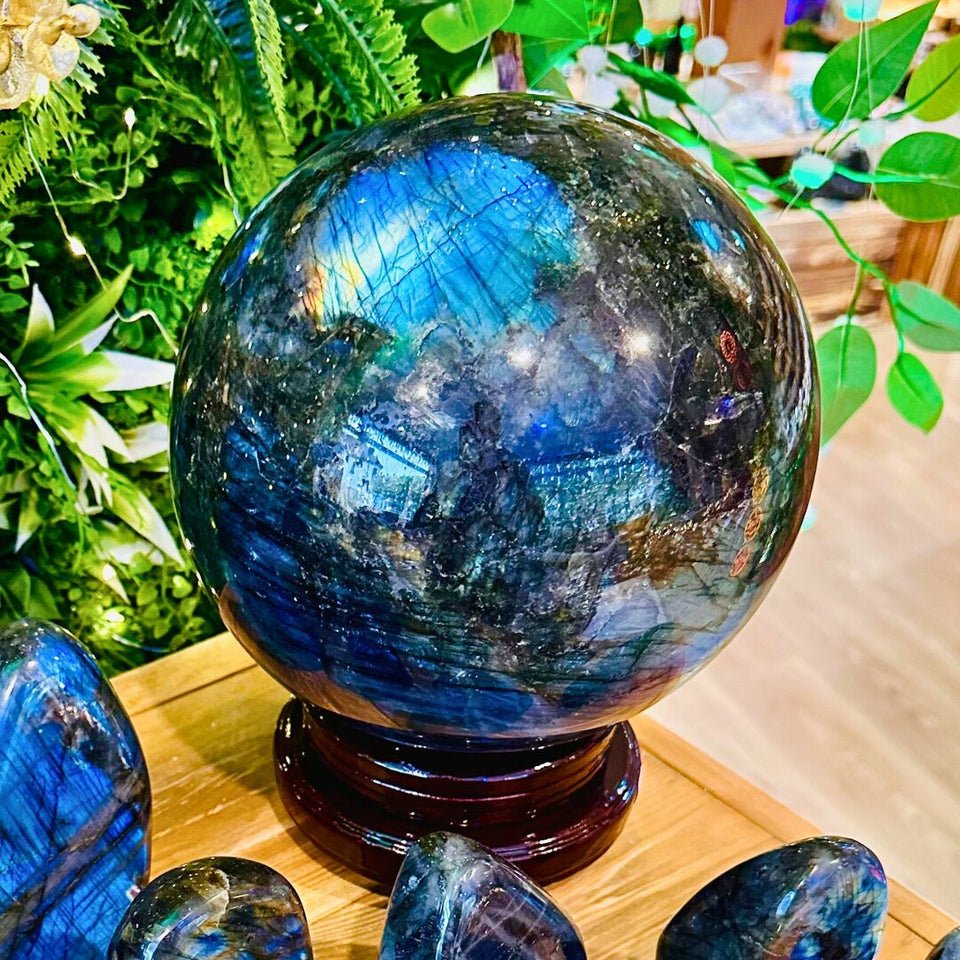 Sphère Labradorite AA - 21cm - 12kg