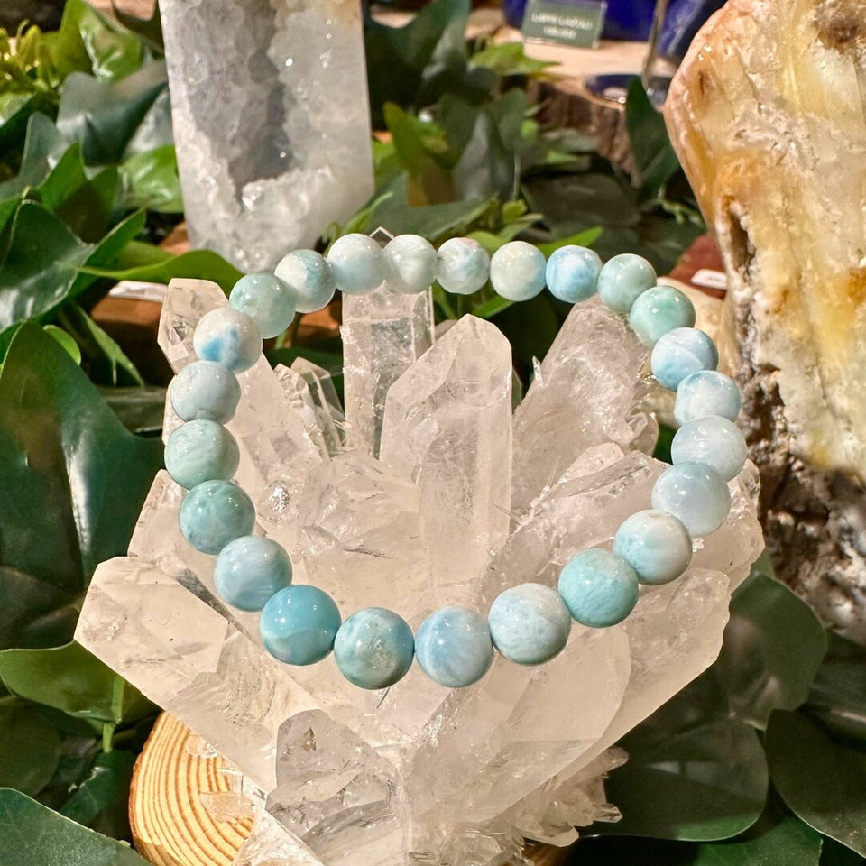 Bracelet Larimar AAA - 8mm