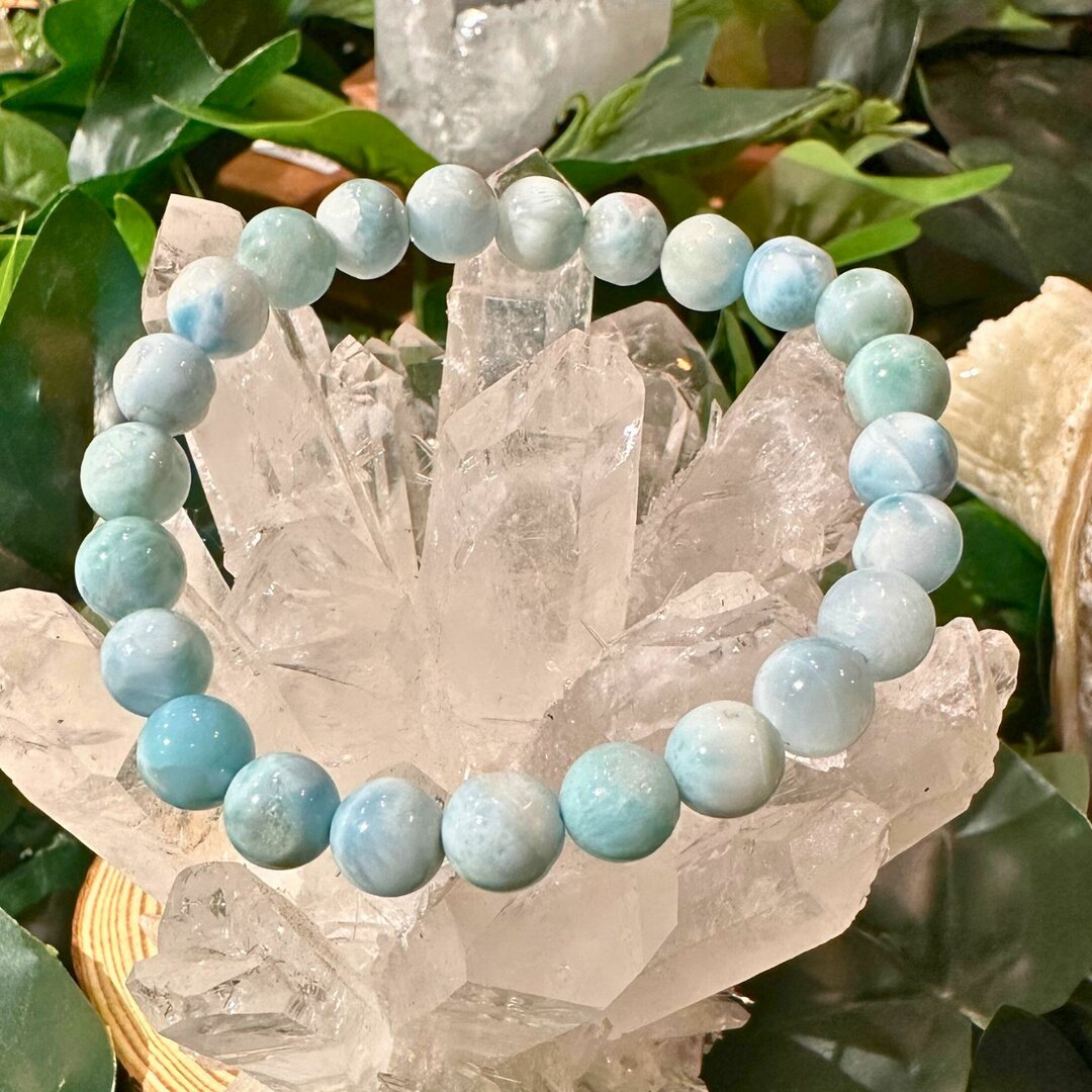 Bracelet Larimar AAA - 8mm