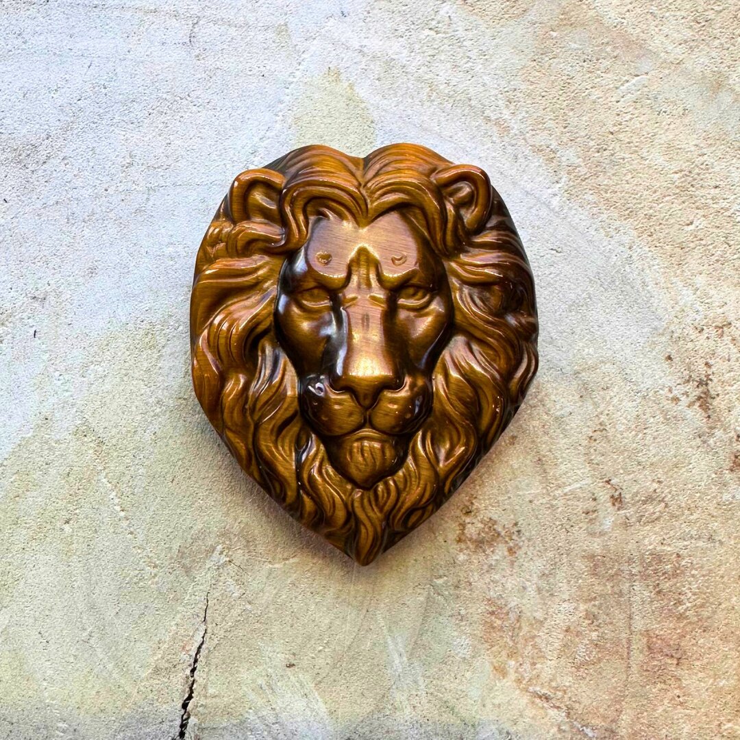 Lion en Oeil de Tigre