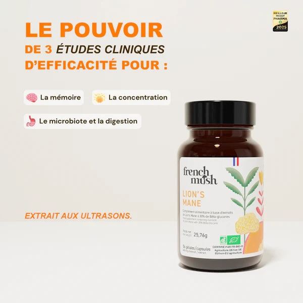 Lion's mane - 56 Gélules - French Mush