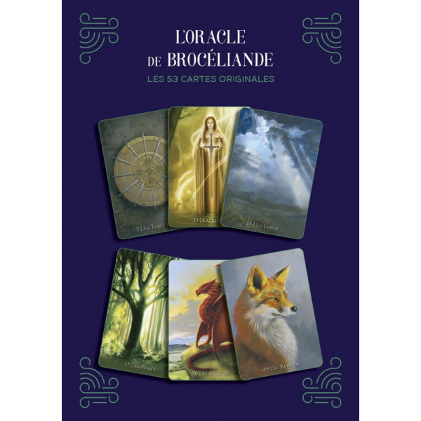 L'Oracle de Brocéliande - Le livre & le jeu de 53 cartes