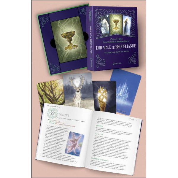 L'Oracle de Brocéliande - Le livre & le jeu de 53 cartes