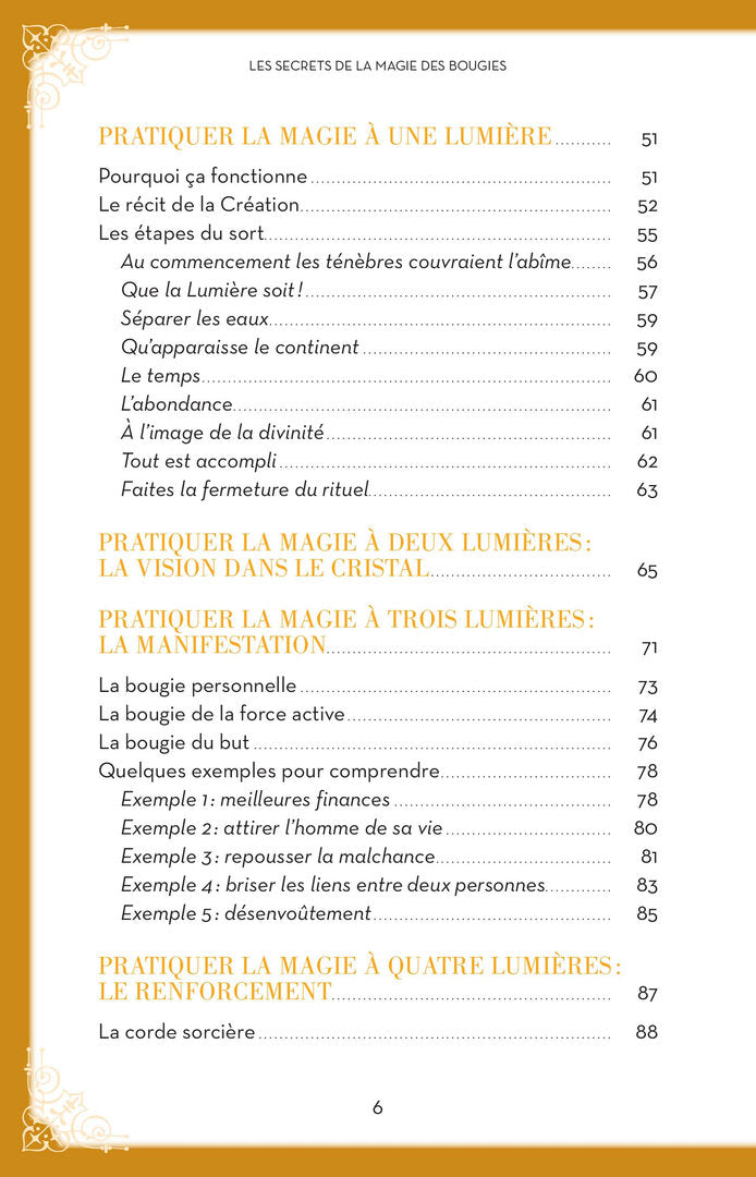 Les Secrets de la Magie des Bougies