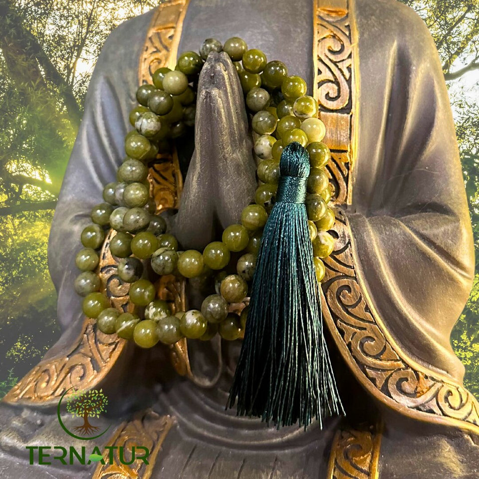 Mala Jade Vert - 108 perles 8mm