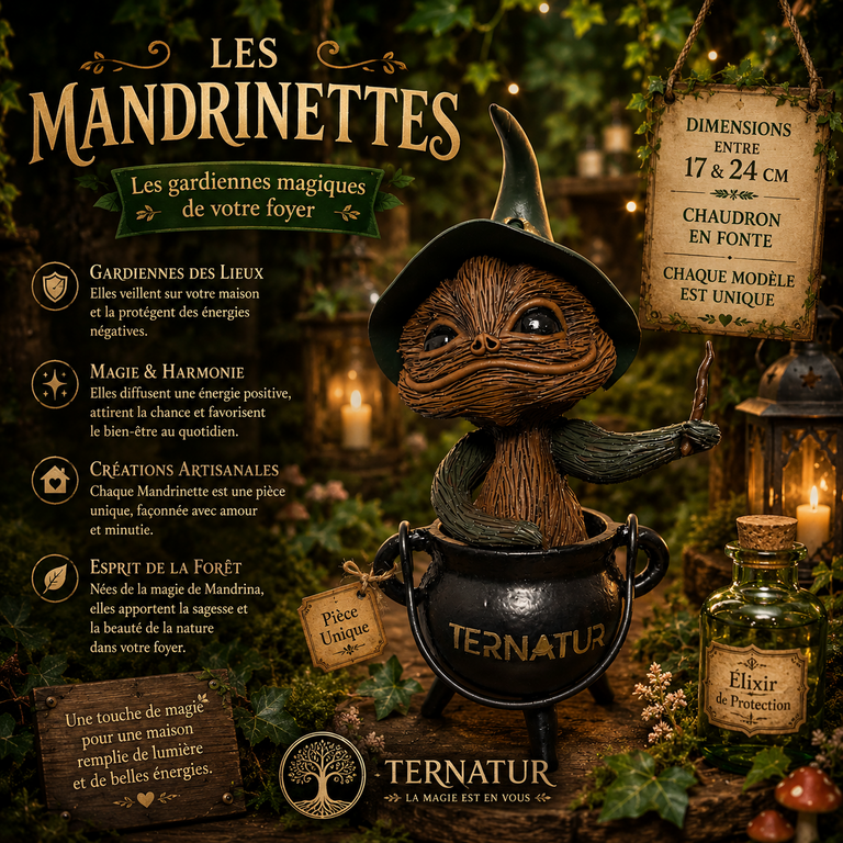 Les Mandrinettes de TERNATUR