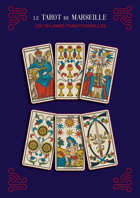 Le Tarot de Marseille - Coffret - Le livre & le jeu traditionnel de 78 lames