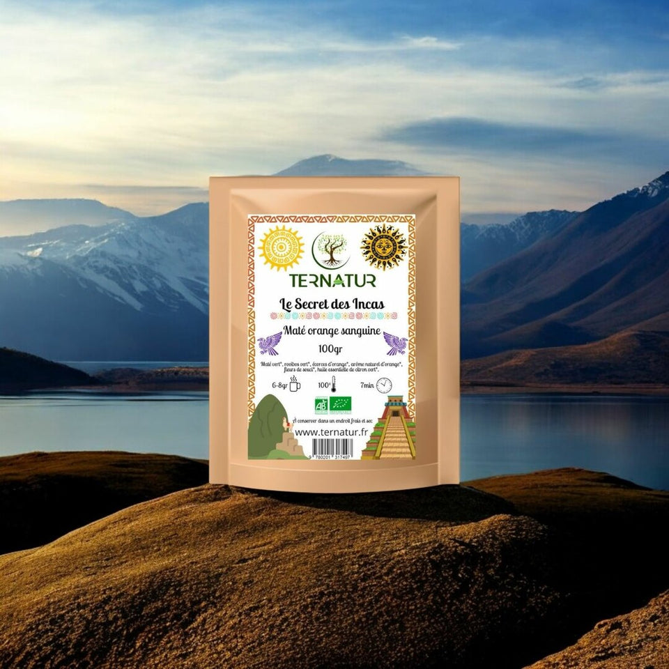 Maté saveur orange sanguine - Le Secret des Incas