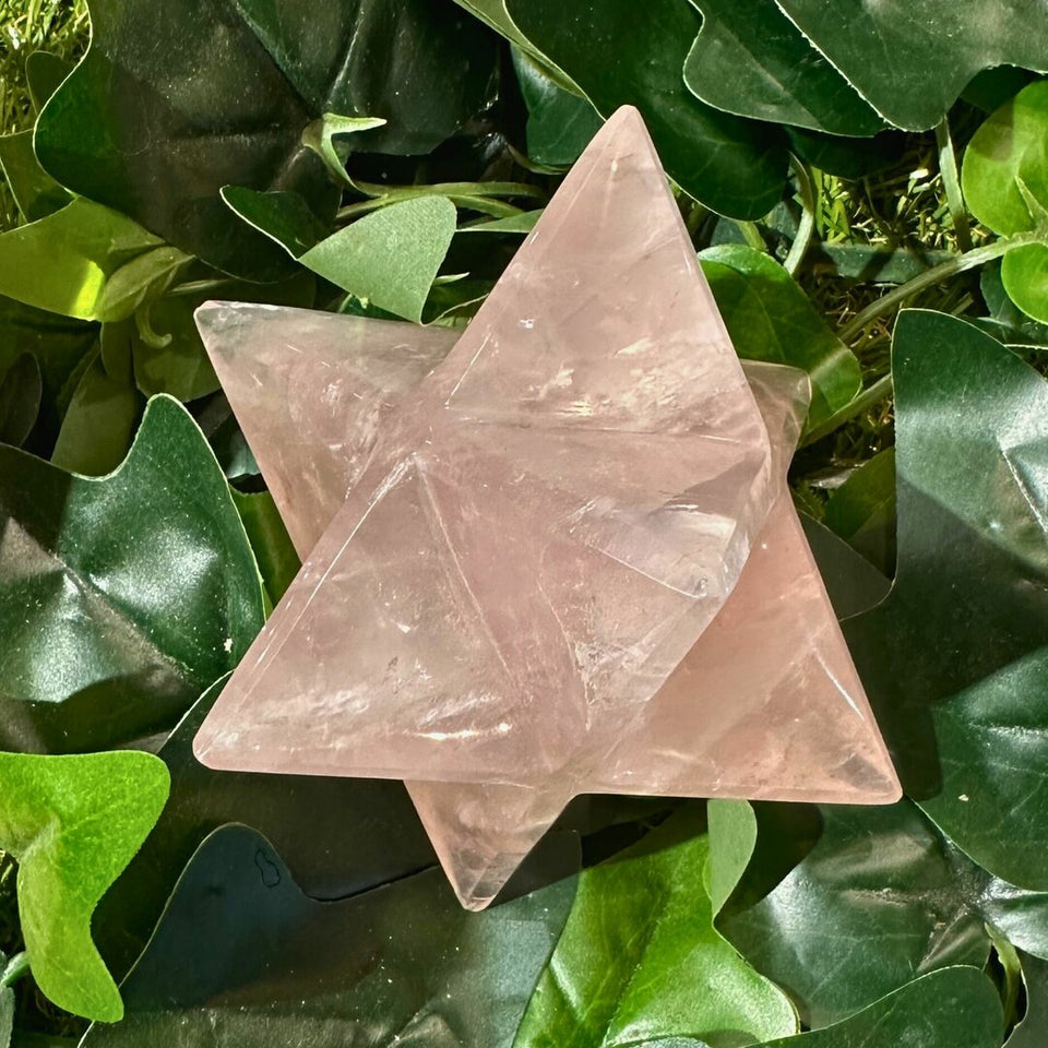 Merkaba Quartz Rose - 8x8cm