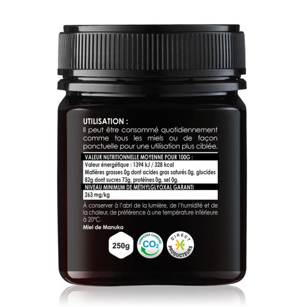 Miel de Manuka IAA 10+ 250g - Comptoirs & Compagnies