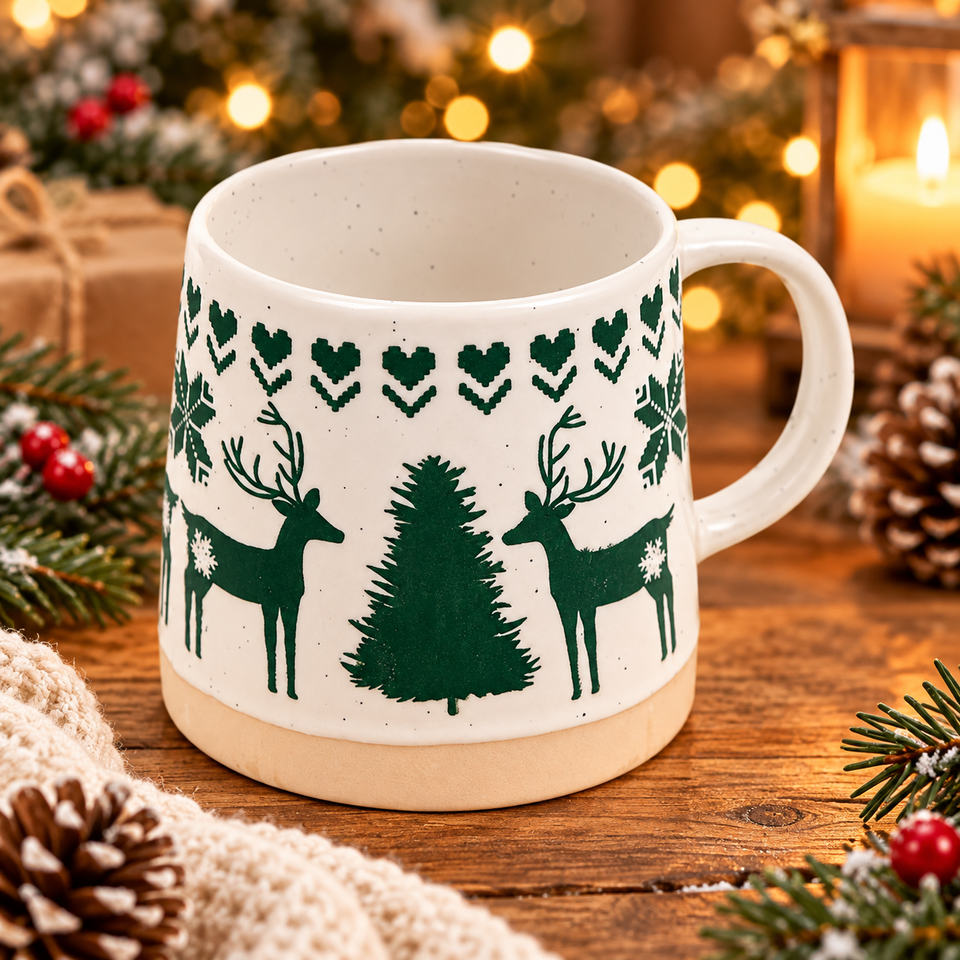 Mug Renne – Esprit de Noël – 420 ml