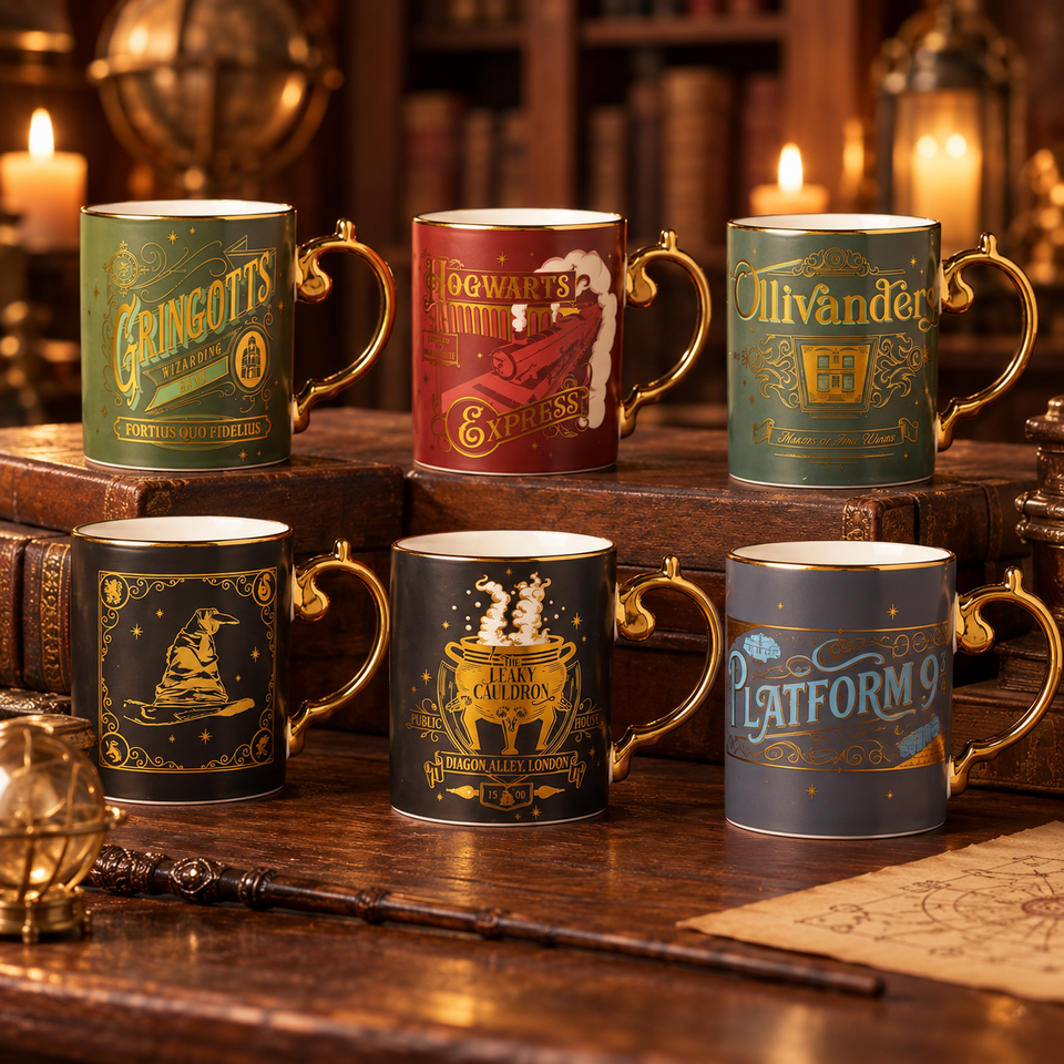 Collection de Mugs Harry Potter Alumni – 6 Modèles au Choix – Warner Bros®