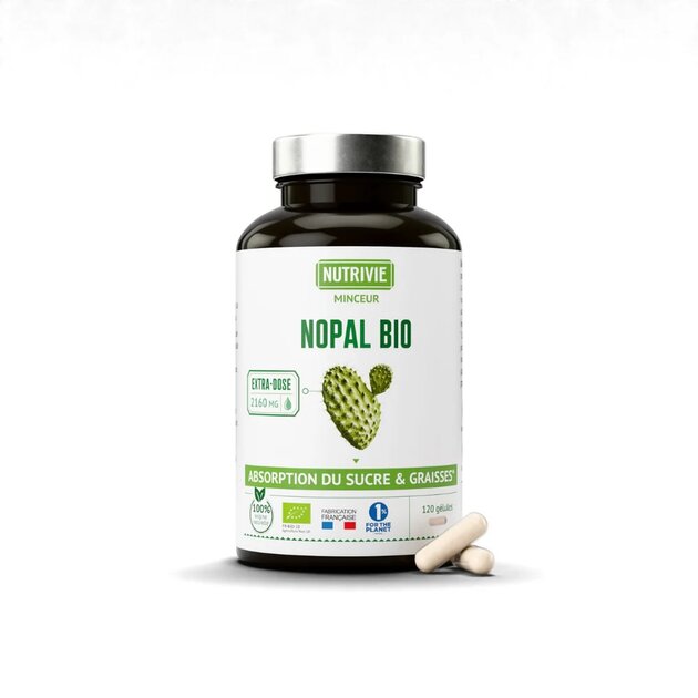 Nopal Bio – 120 gélules – Nutrivie