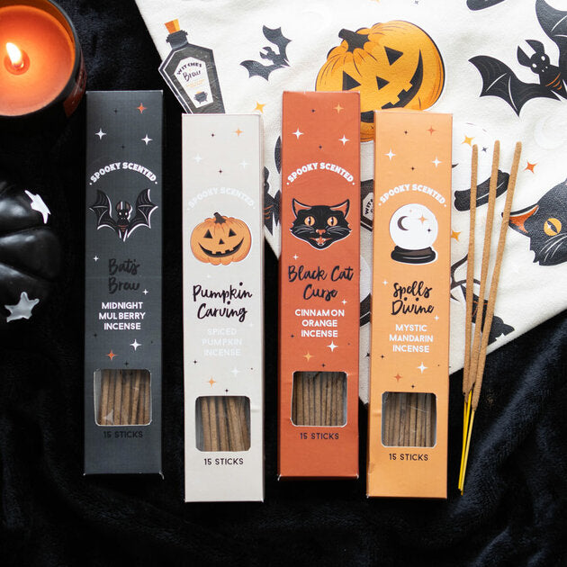 Nuit à Salem - Coffret de Bâtonnets d'Encens - Parfums d'Automne