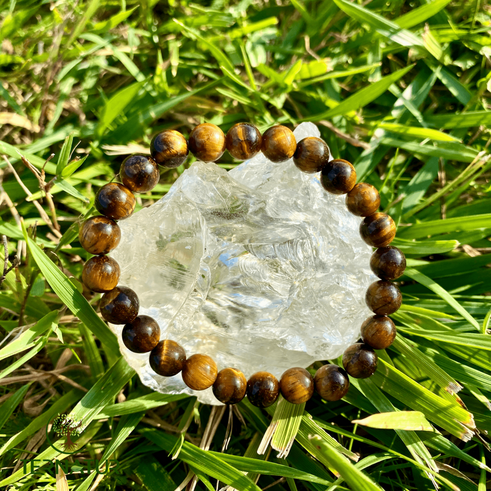 Bracelet Oeil de Tigre AA - 8mm