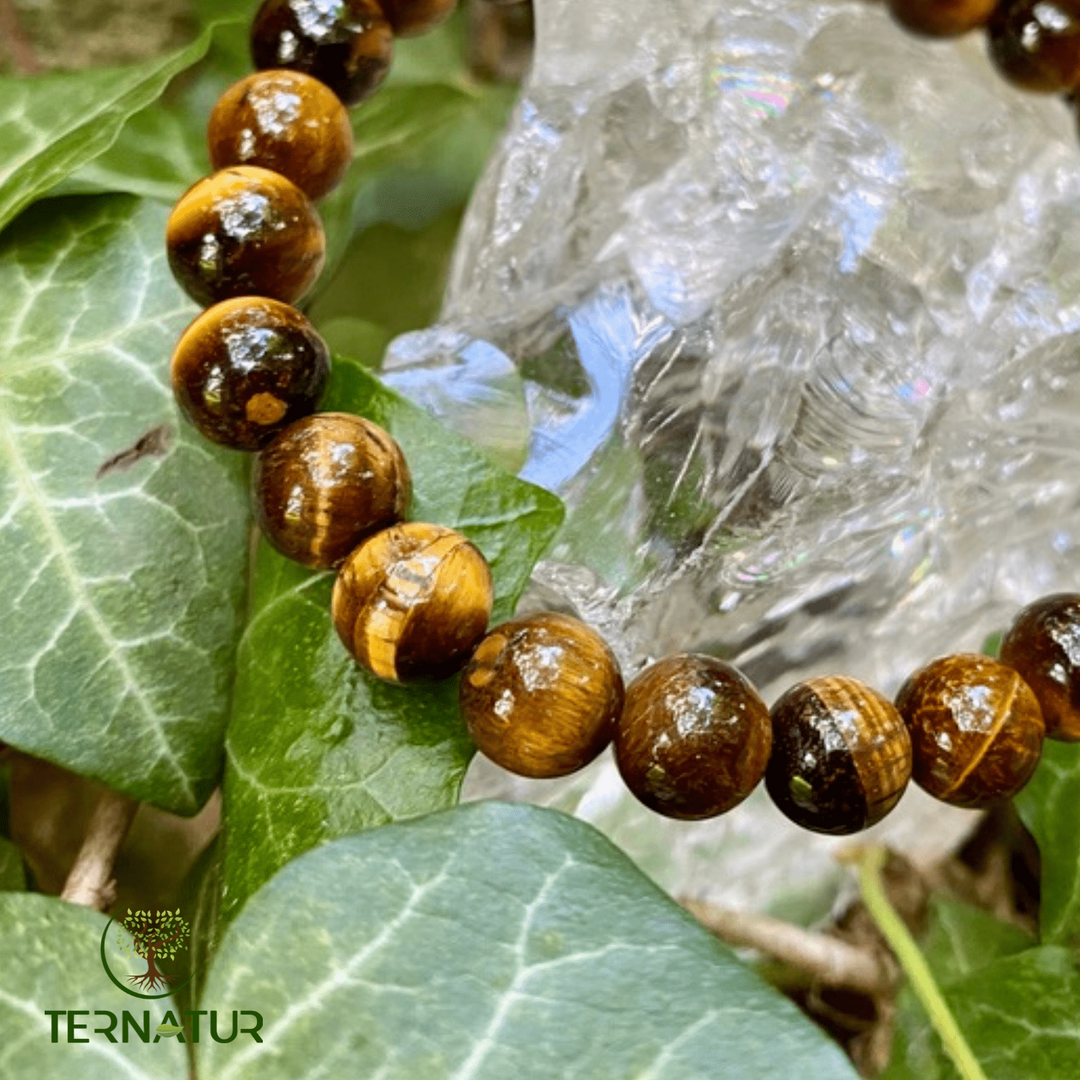 Bracelet Oeil de Tigre AA - 8mm