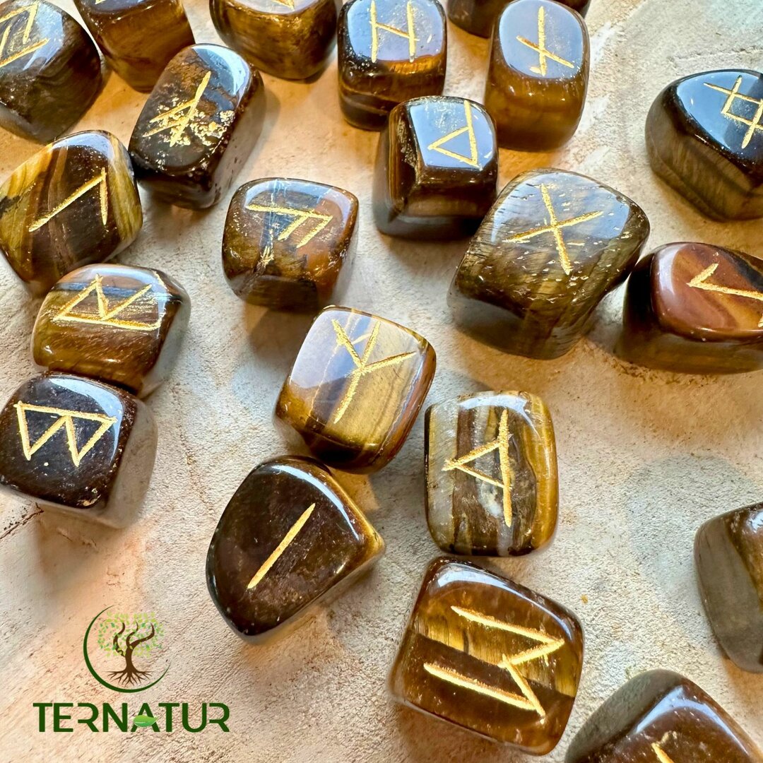 Runes en Pierre - Oeil de Tigre