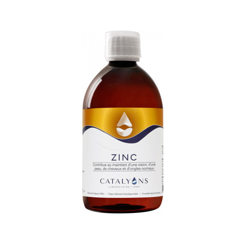 Zinc Ionisé – Défenses Naturelles – 500 ml – Catalyons