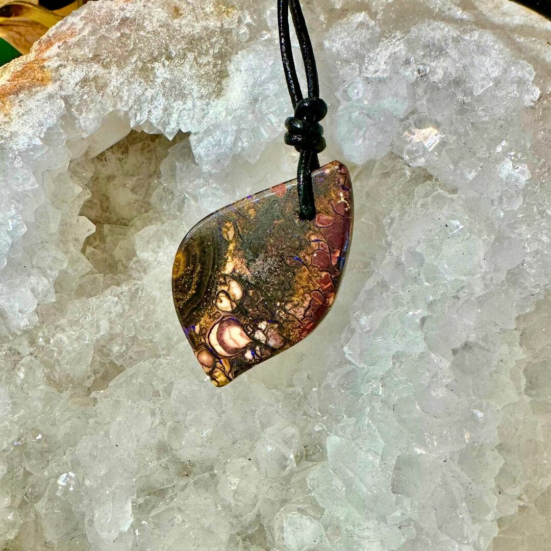 Pendentif Opale Boulder A