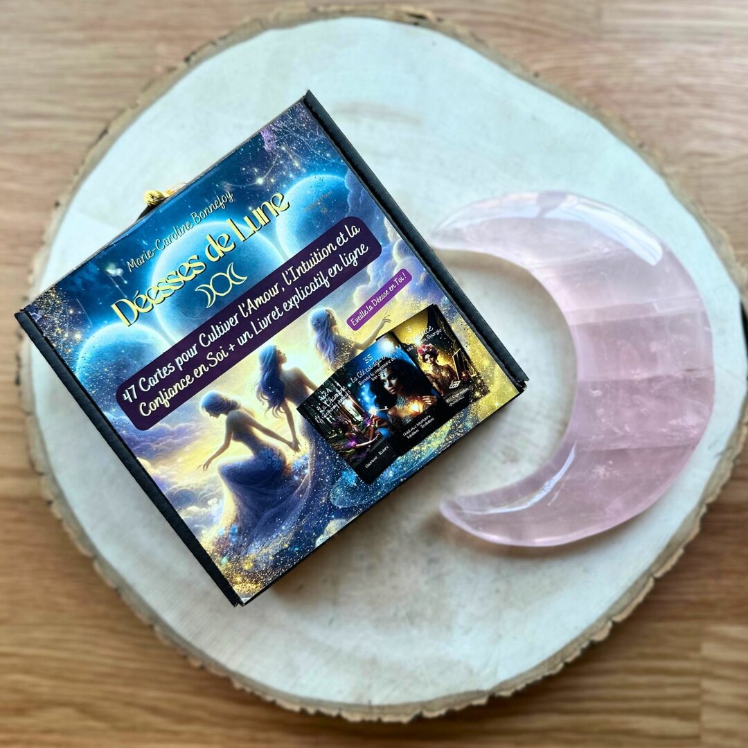 Oracle Déesses de Lune : 47 cartes pour l’Amour et la Confiance