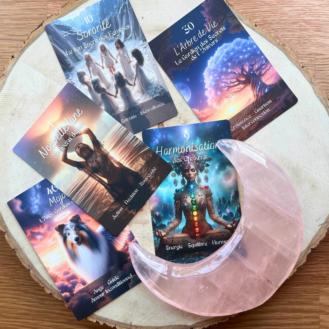 Oracle Déesses de Lune : 47 cartes pour l’Amour et la Confiance