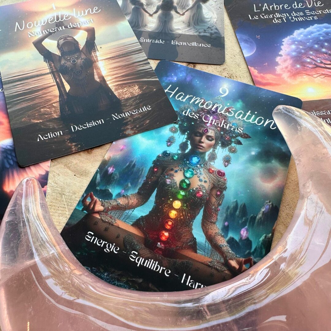 Oracle Déesses de Lune : 47 cartes pour l’Amour et la Confiance