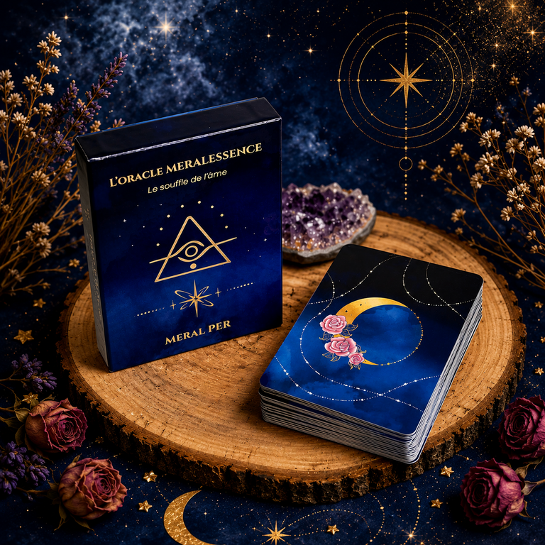 Oracle Mérâlessence – Le Souffle de l’Âme – 44 cartes