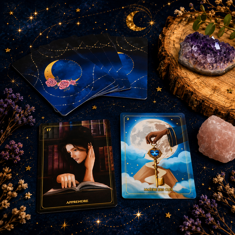 Oracle Mérâlessence – Le Souffle de l’Âme – 44 cartes