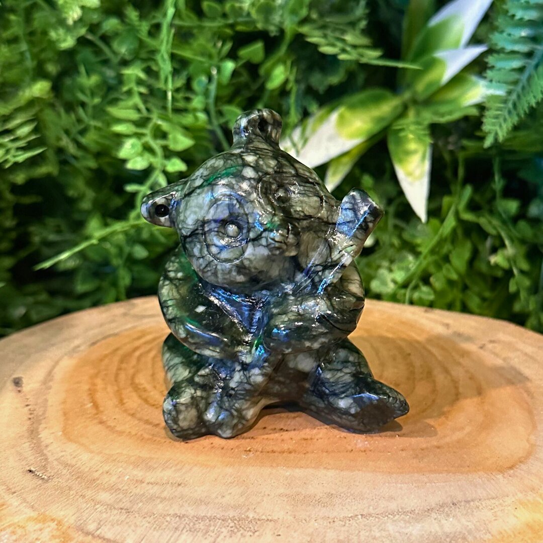 Statuette de Panda en Jade Néphrite