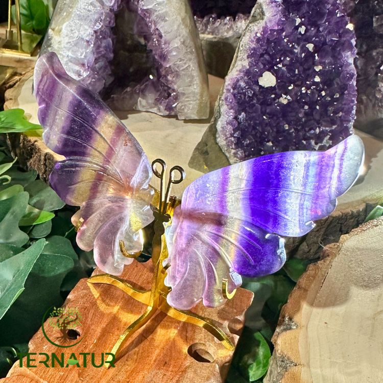 Papillon en Fluorite