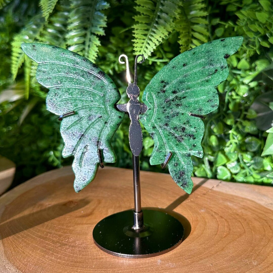 Papillon Rubis Zoïsite