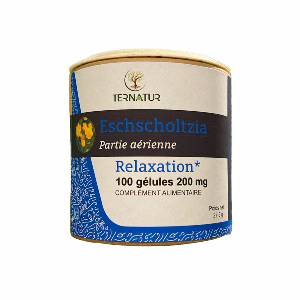 Eschscholtzia (Pavot jaune de Californie) - 100 gélules 200mg - TERNATUR