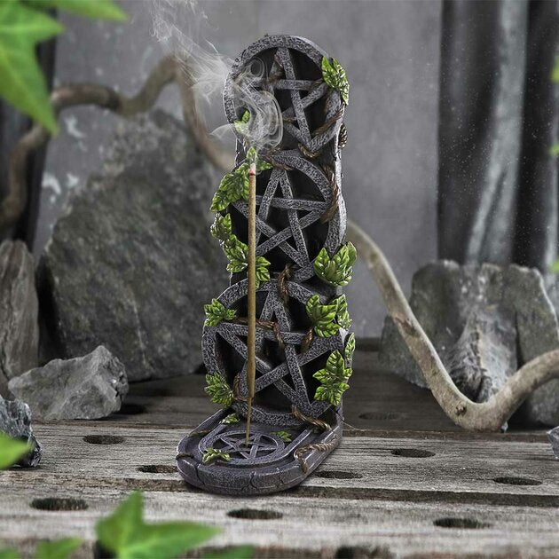 Porte Encens Pentacle Mystique