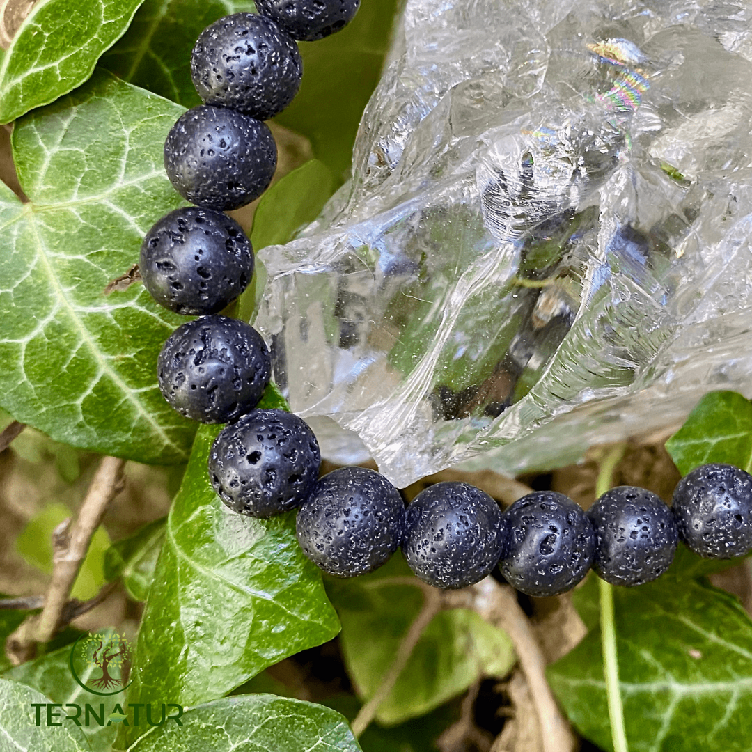 Bracelet Pierre de Lave - 8mm