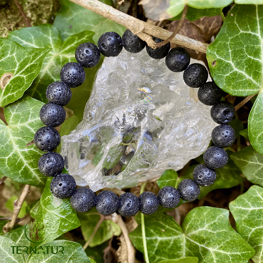 Bracelet Pierre de Lave - 8mm