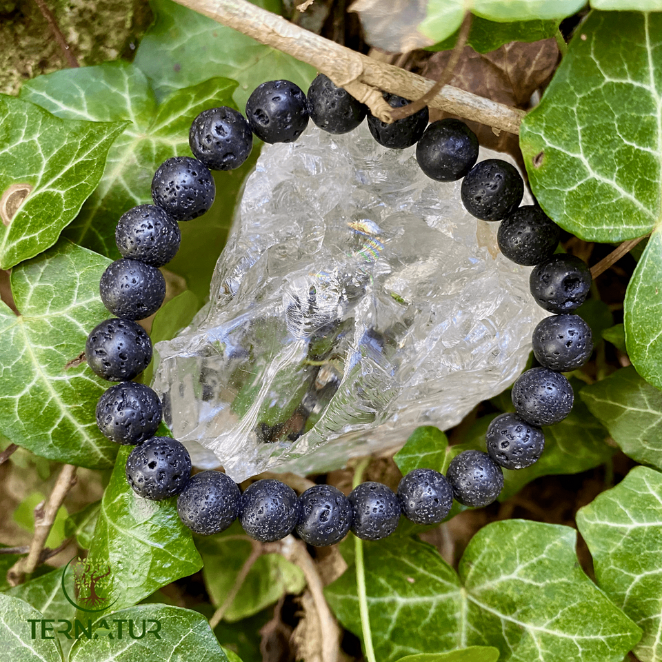 Bracelet Pierre de Lave - 8mm
