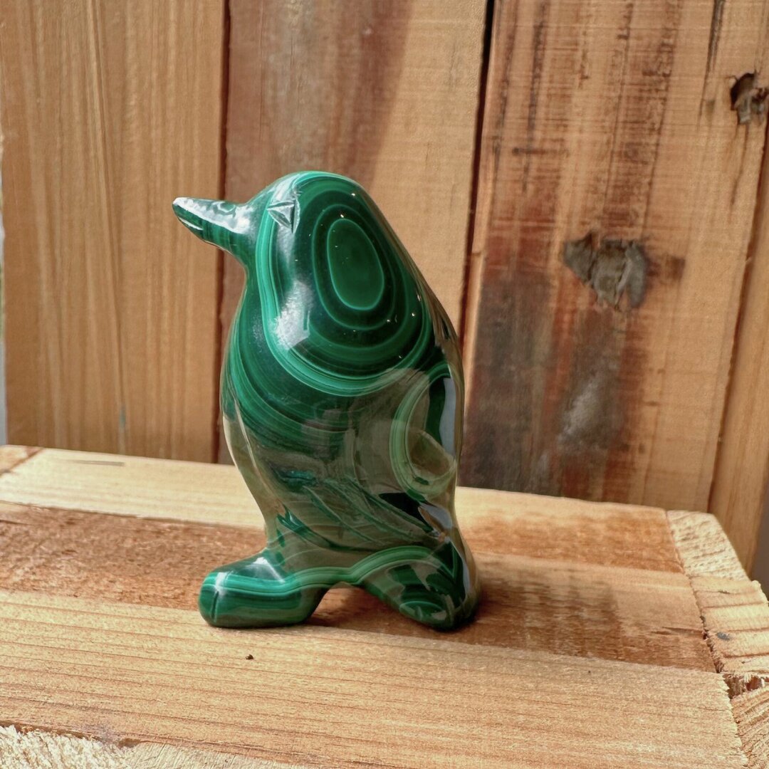Pingouin en Malachite