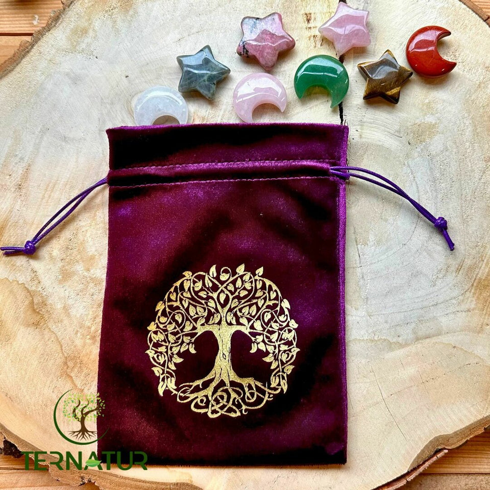 Pochette Arbre de Vie - Tarots, Oracles, Bijoux & Cristaux