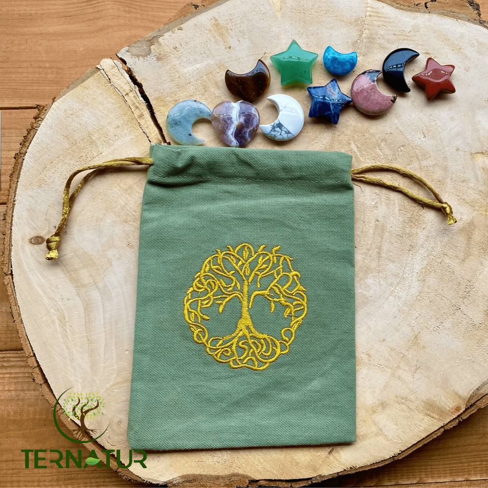 Pochette Arbre de Vie - Tarots, Oracles, Bijoux & Cristaux