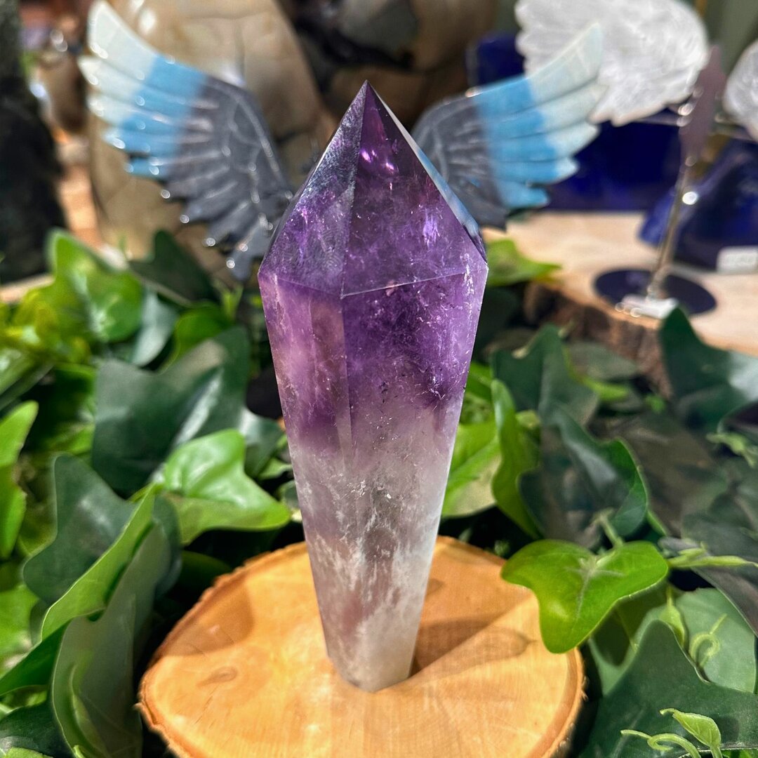 Pointe Améthyste 15cm