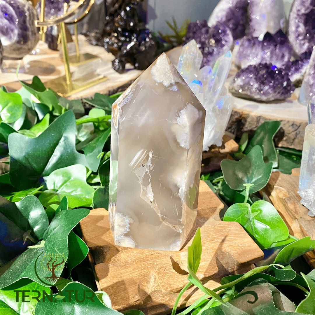 Pointe en Agate Fleur
