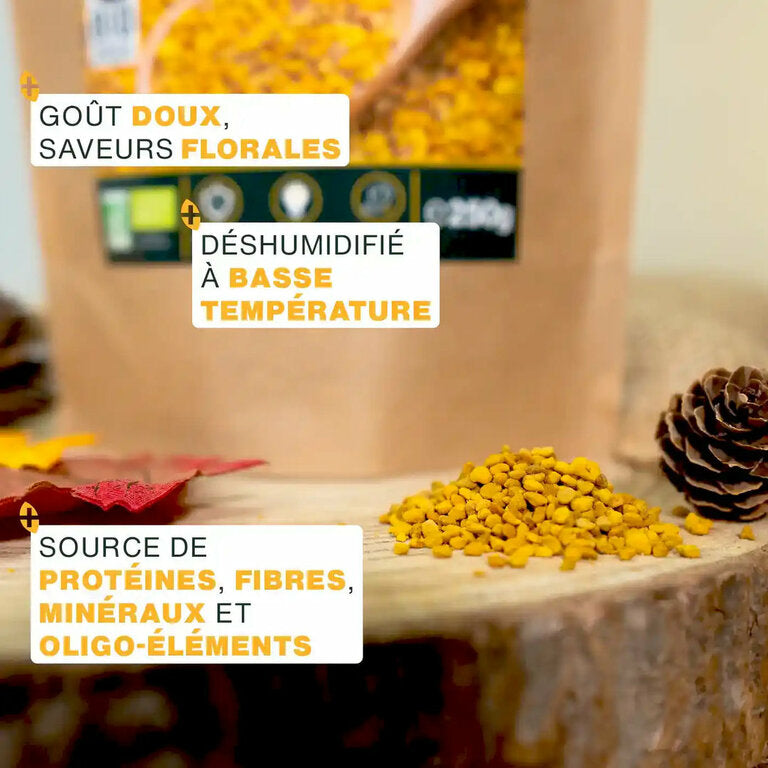 Pollen de fleurs Bio 250gr - Amoseeds