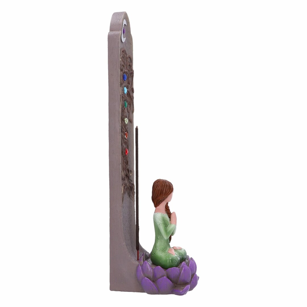 Porte-Encens Méditation Chakras Lotus : Équilibre et Sérénité