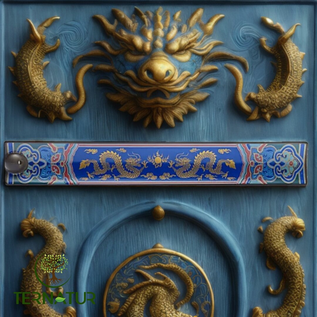 Porte Encens Dragon en Céramique