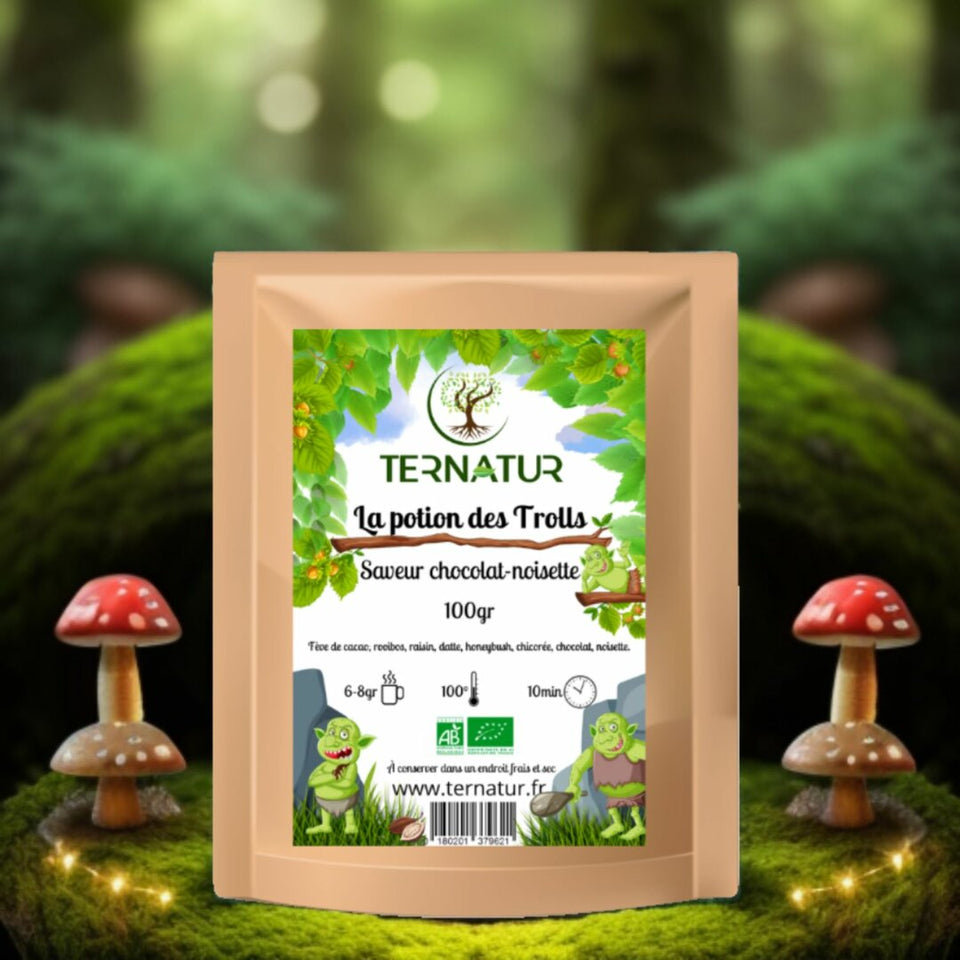 Infusion saveur chocolat-noisette - La Potion des Trolls