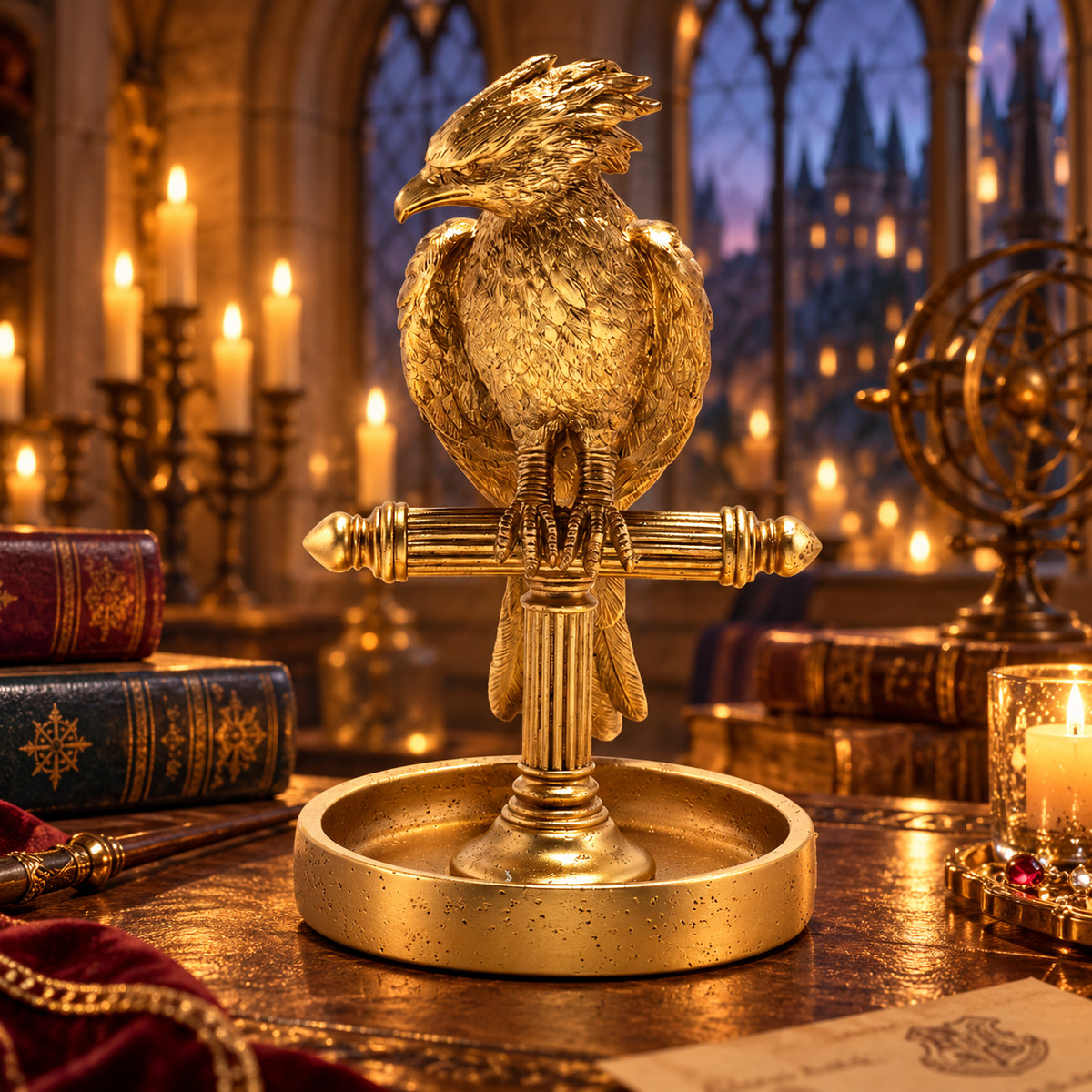 Support à Bijoux Fumseck le Phénix – Harry Potter – Warner Bros® – 21 cm