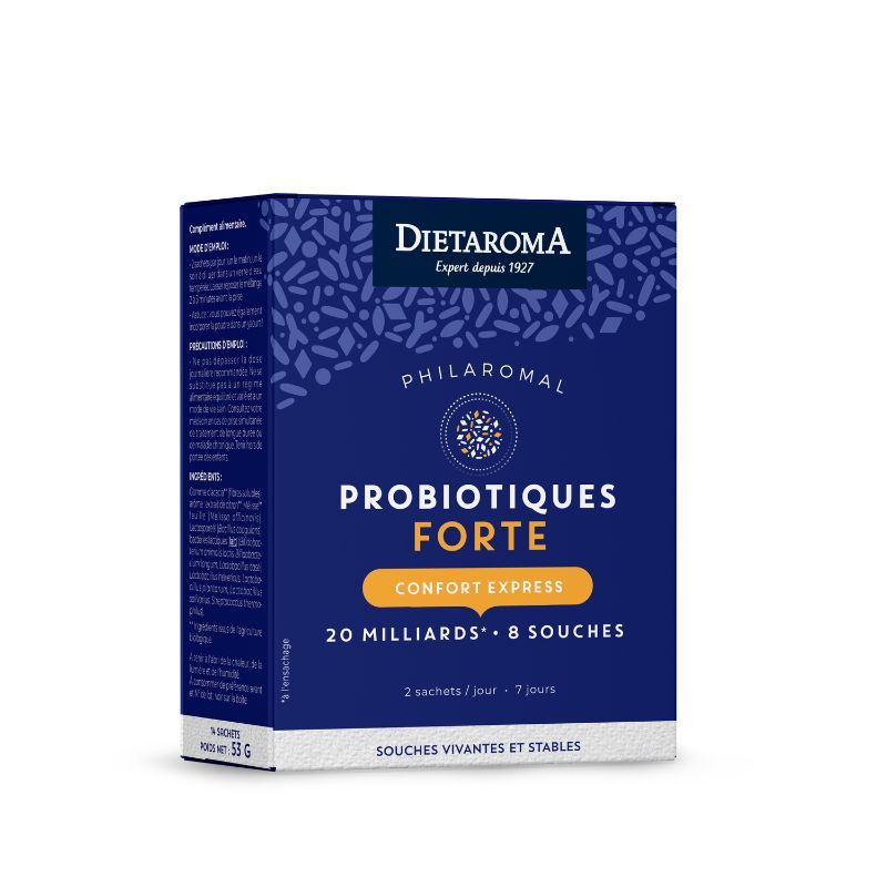 Philaromal Forte – Probiotiques 20 Milliards – 14 sachets – Dietaroma