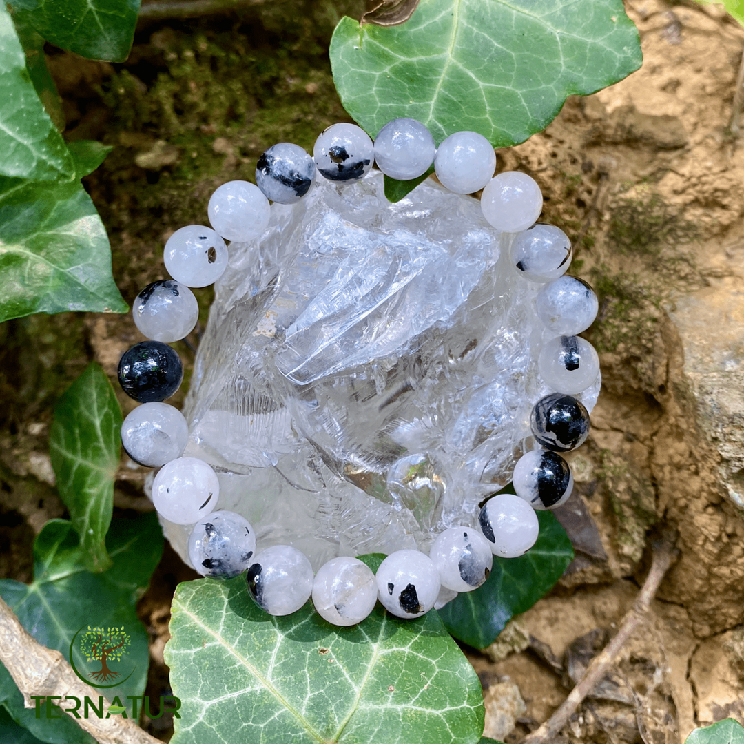 Bracelet Quartz Tourmaline - 8mm